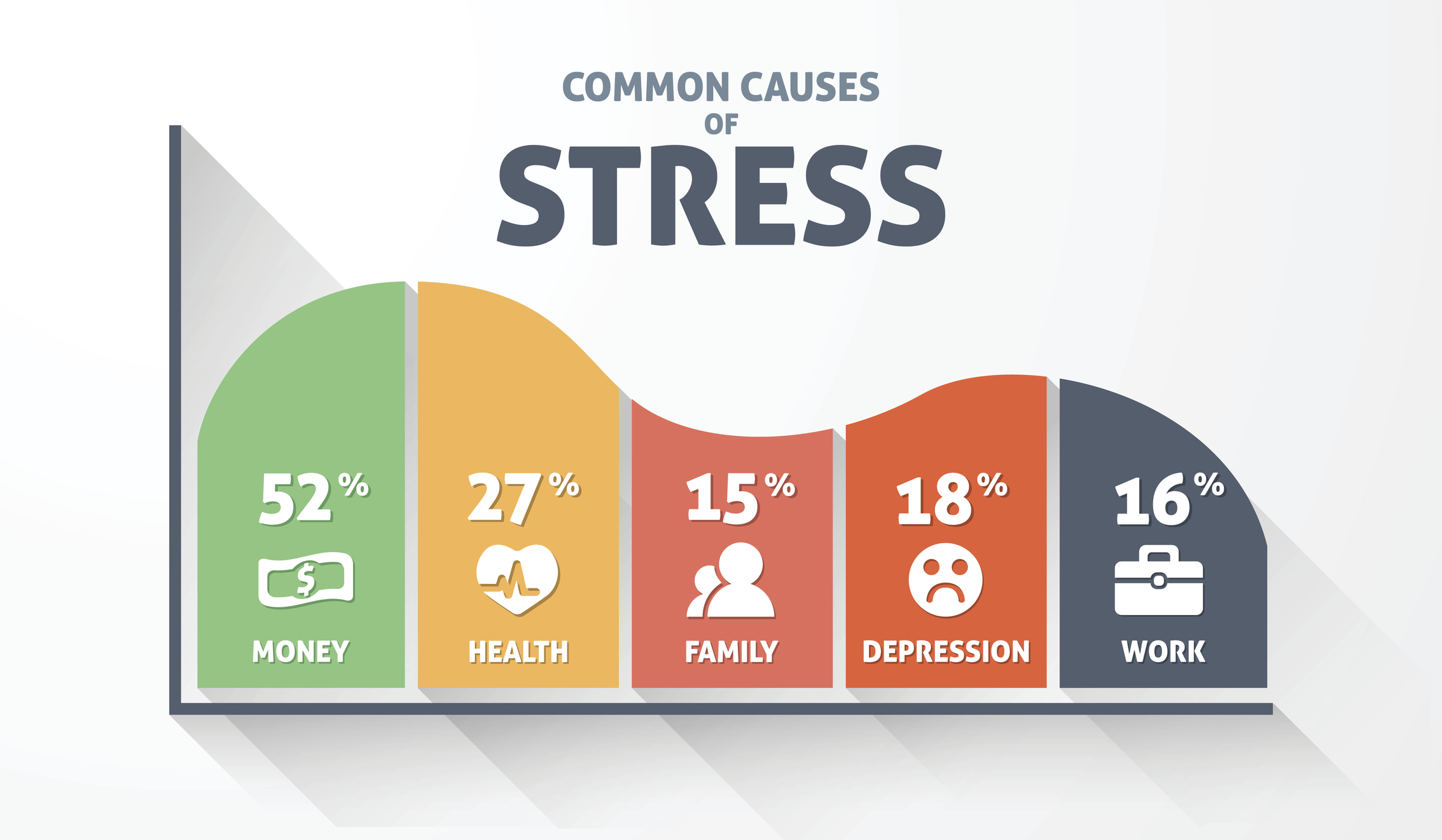 Causes Of Stress Infographic